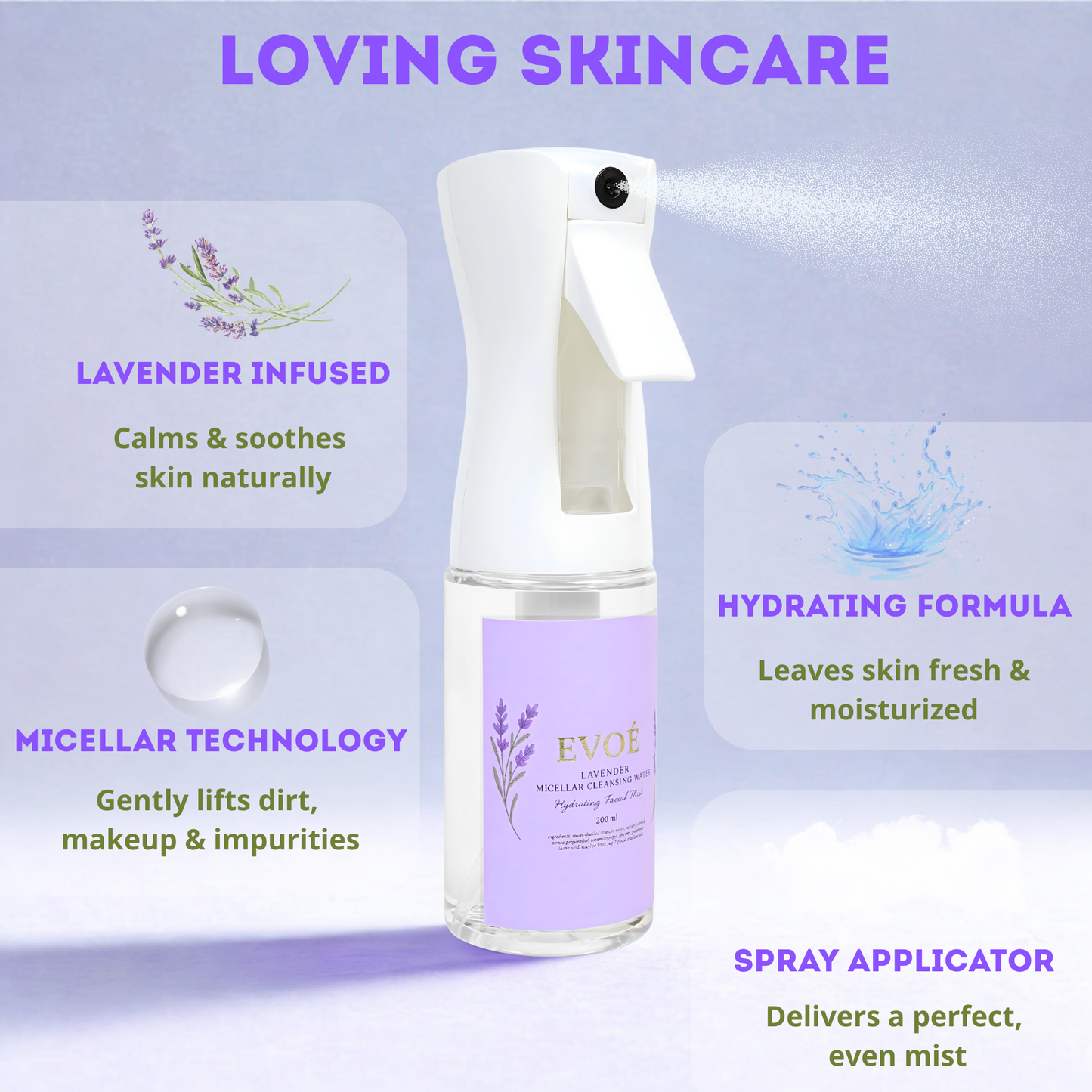 Lavender Micellar Water